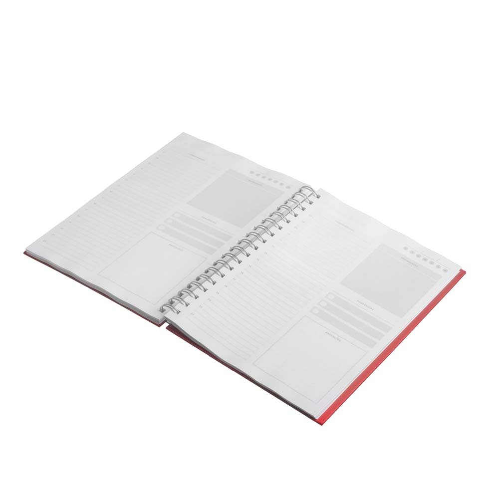 Caderno B5 planner capa em Percalux - Imagem 6