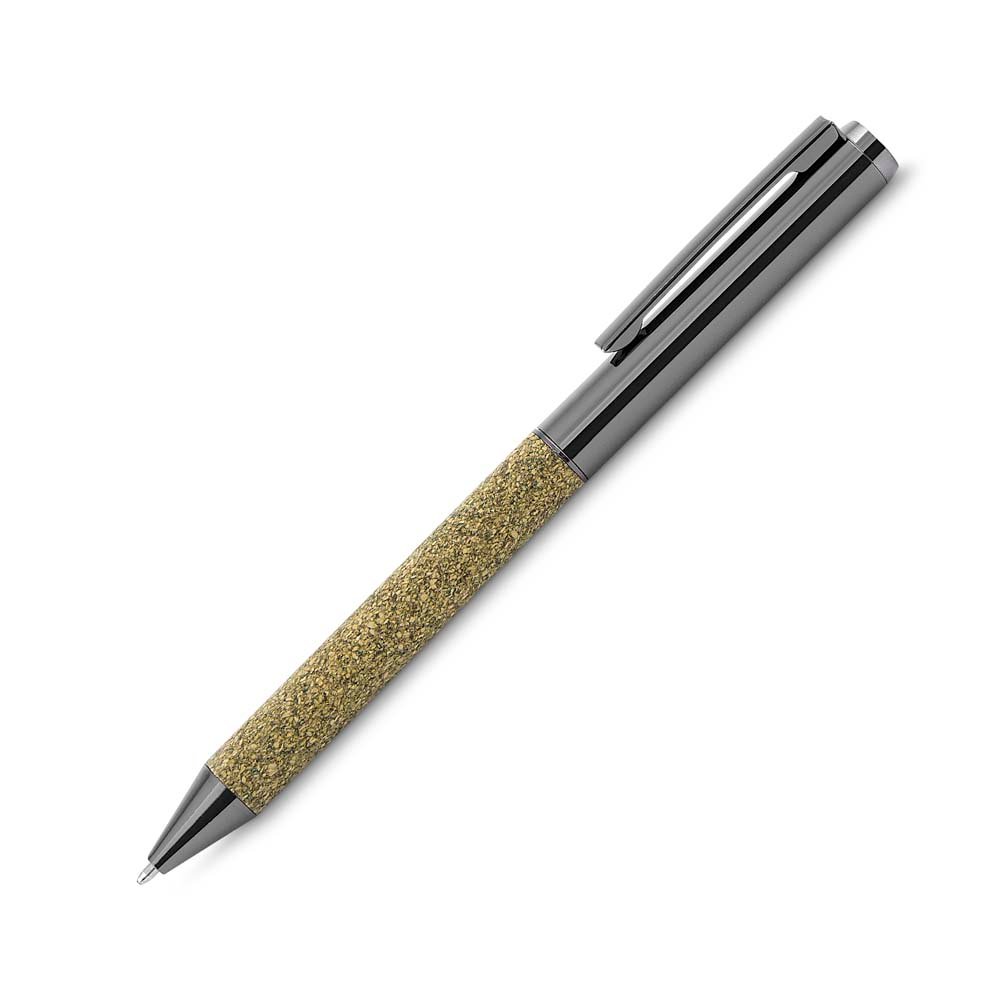 Kit escritório A5 em PU e fibra de café ou chá e Caneta Metalica - Imagem 9