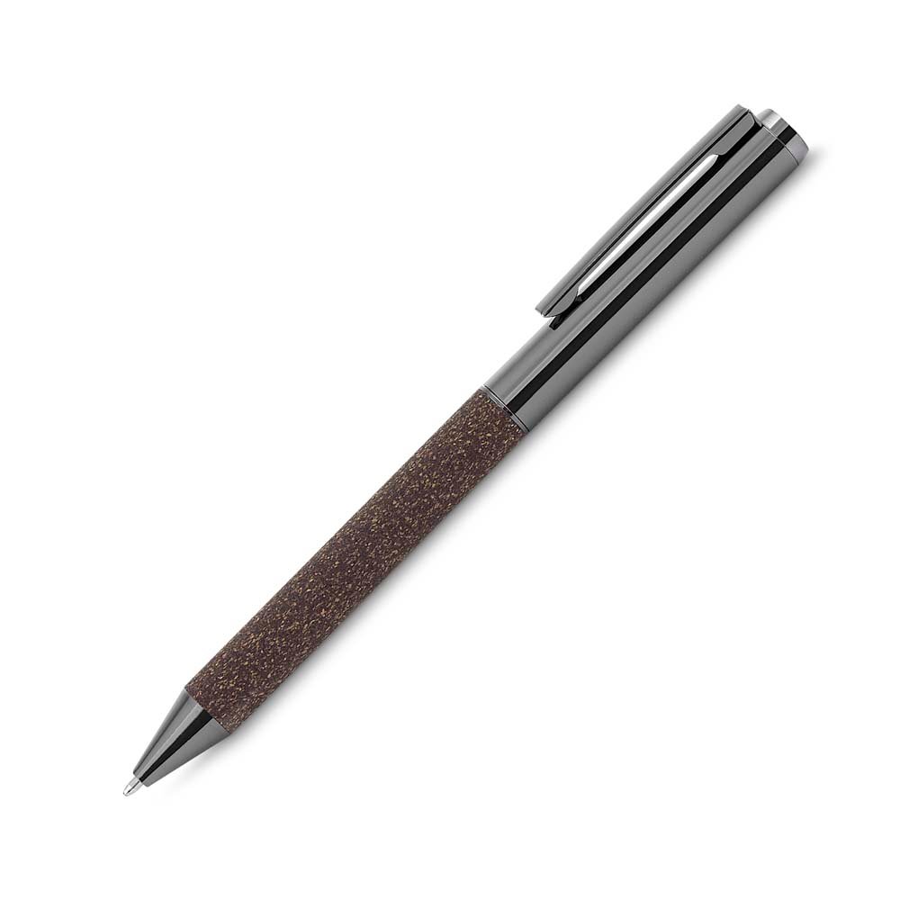 Kit escritório A5 em PU e fibra de café ou chá e Caneta Metalica - Imagem 10
