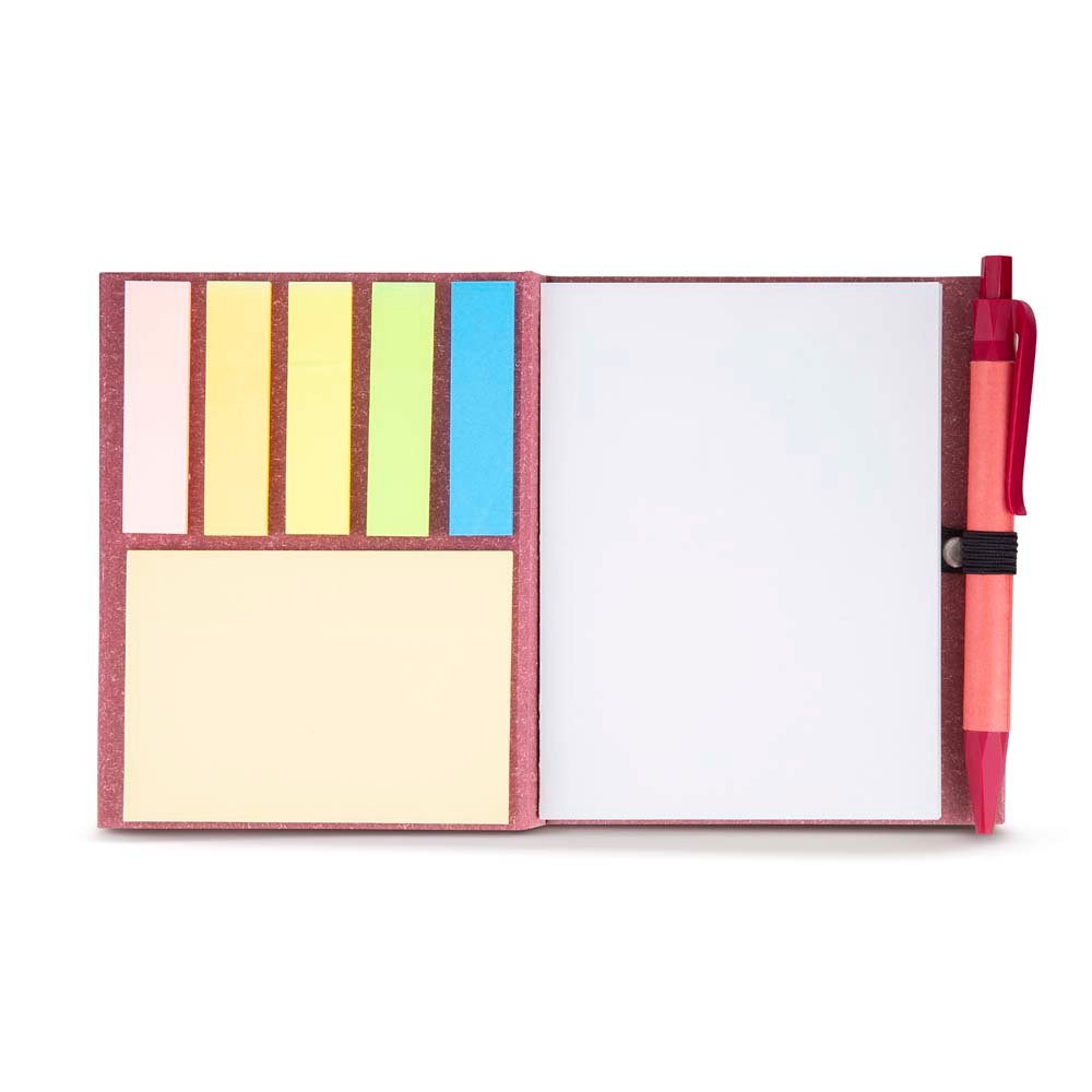 Mini Caderno A6 com caneta (13x11cm) - Imagem 2
