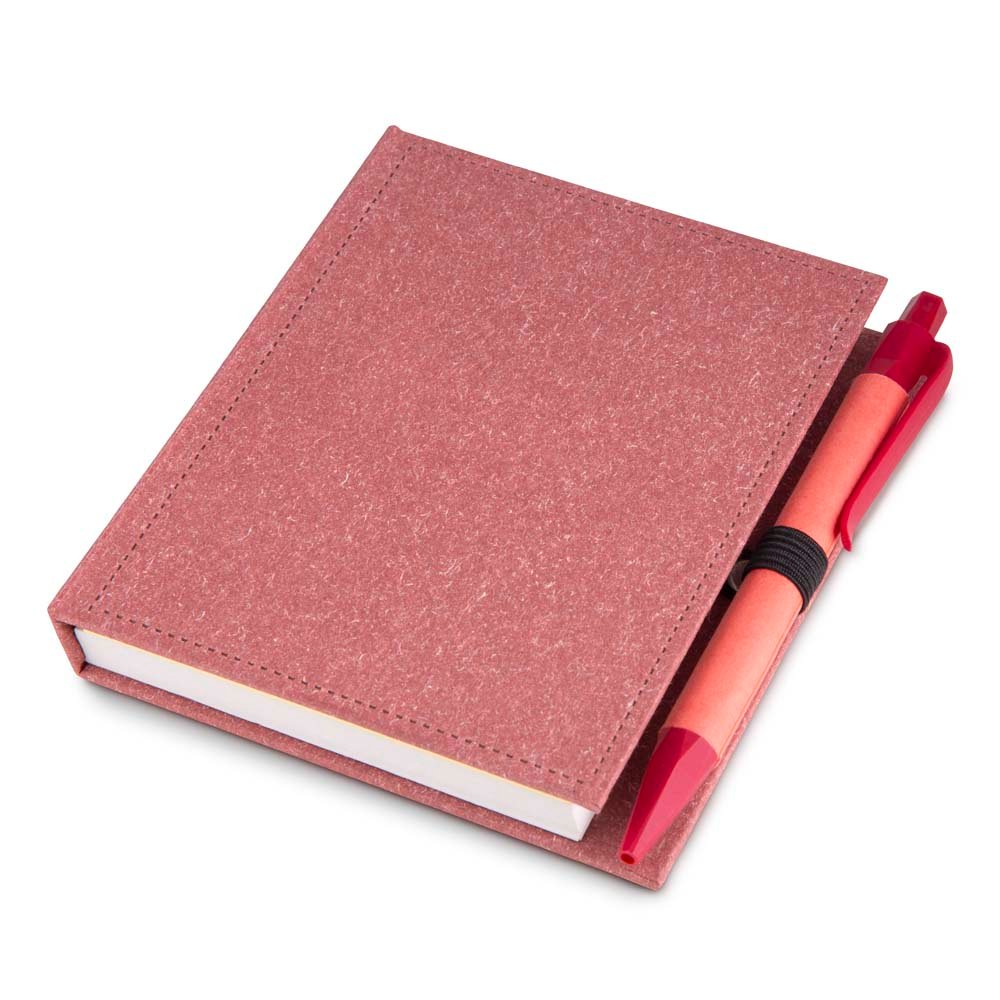 Mini Caderno A6 com caneta (13x11cm) - Imagem 3