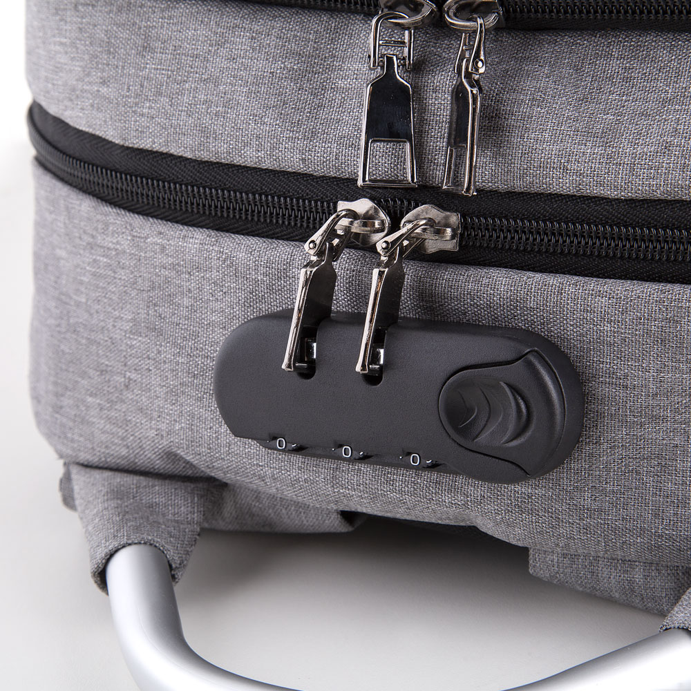 Mochila para Notebook em Poliéster e PU - Imagem 6