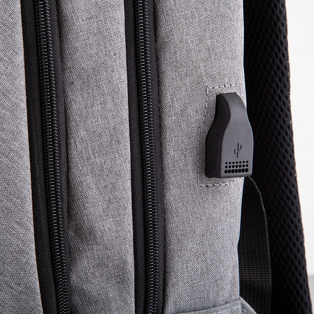 Mochila para Notebook em Poliéster e PU - Imagem 9