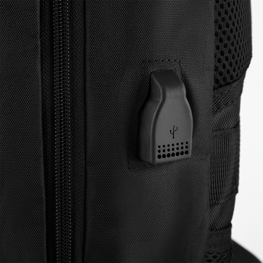 Mochila para Notebook em Poliéster e PU - Imagem 7