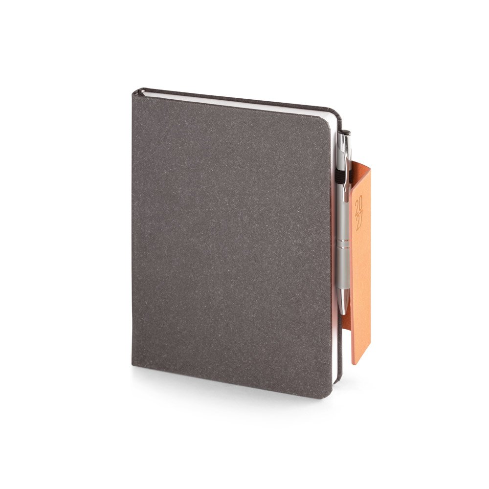 TAGORE A5. Agenda A5 em pele (58% reciclada) - Imagem 12