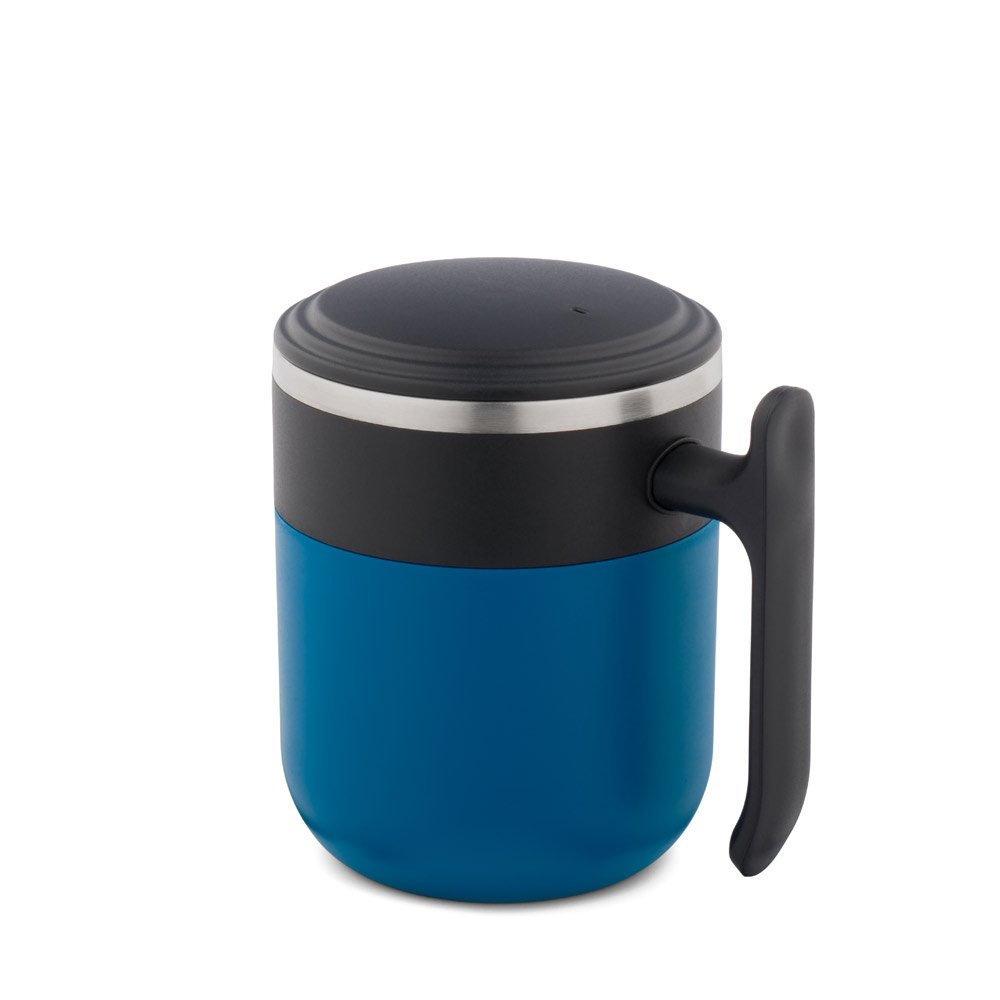 MALDINI. Caneca de viagem com parede interior em aço inox e acabamento mate 400 mL - Imagem 6