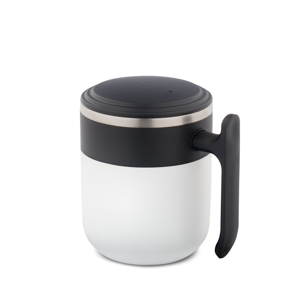 MALDINI. Caneca de viagem com parede interior em aço inox e acabamento mate 400 mL - Imagem 9