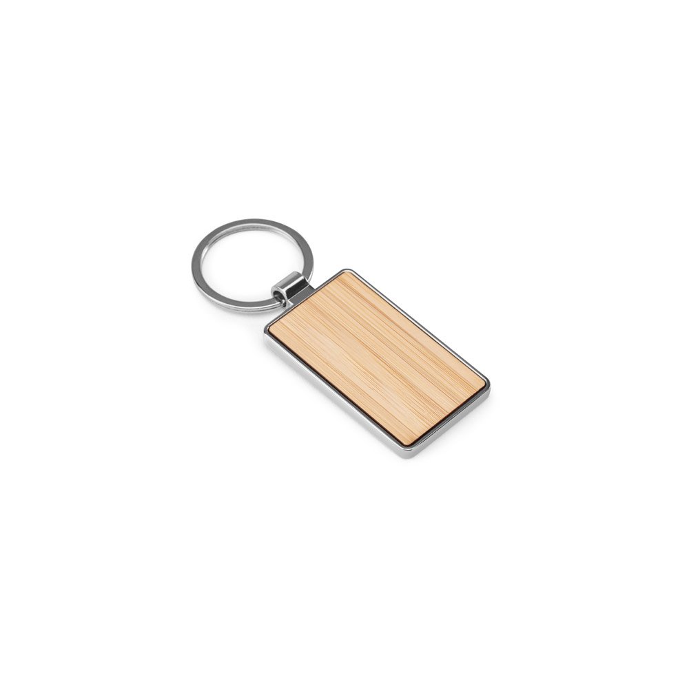 GASTON RECTANGULAR. Chaveiro em ferro com formato retangular em zinco e bambu - Imagem 6